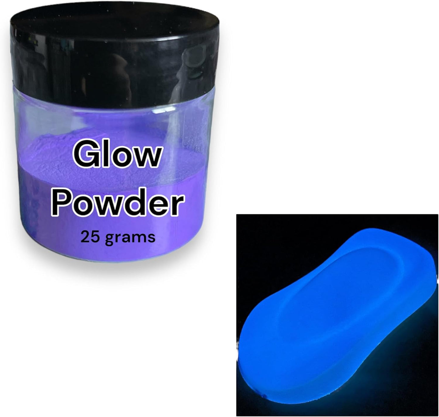 LiME LiNE Automotive Grade Basecoat Maker Glow in the Dark Pigment Powder - Makes 12 Oz Sprayable Basecoat