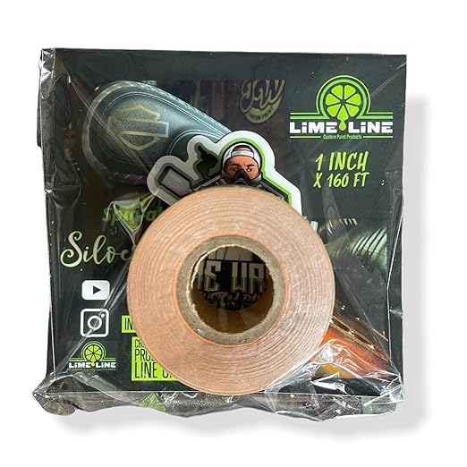 LiME LiNE Spinable Silver Leaf 1" x160 ft roll