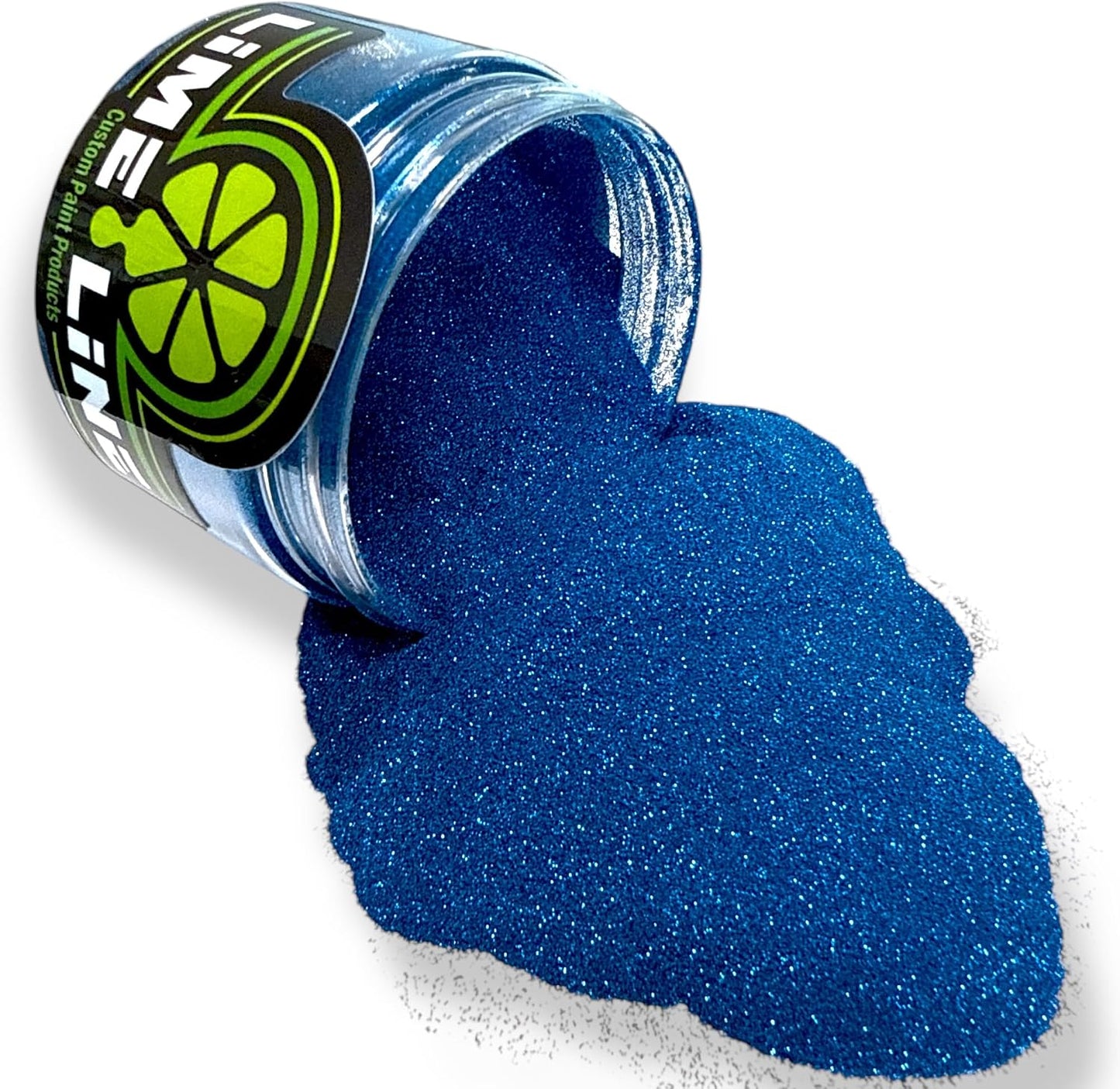 LiME LiNE Sprayable Metal Flake Paint Additive: Solvent Resistant Glitter for Automotive Custom Painting
