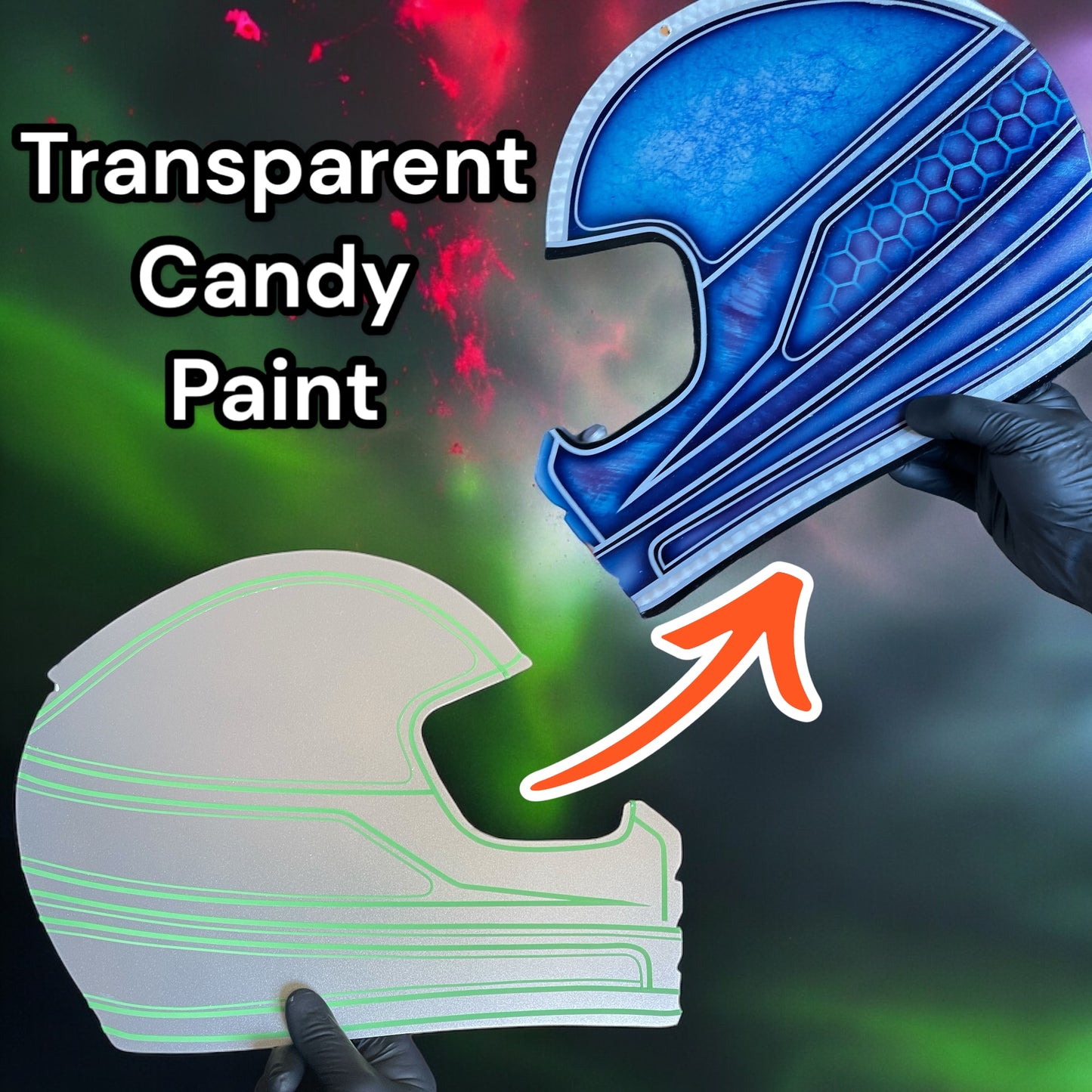 LiME LiNE Candy Pack Red,Blue,Gold Transparent Candy Concentrate