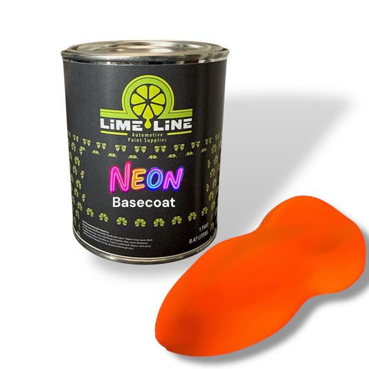 LiME LiNE Neon Automotive Basecoat Paint - Custom Paint for Cars, Trucks and Motorcycles Mix 1:1 with Urethane Reducer