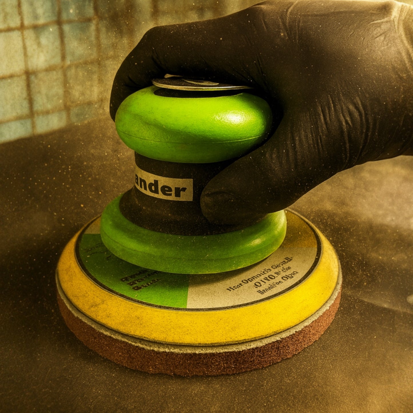 LiME LiNE 6" Hook & Loop Scuffing Discs for Orbital Dual Action Sander