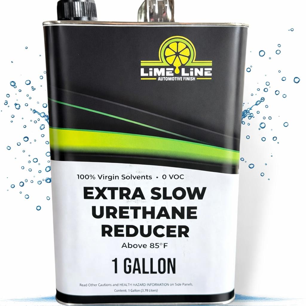 LiME LiNE Urethane Reducer for Thinning Automotive basecoats, Primers and Clearcoats - 1 Gallon