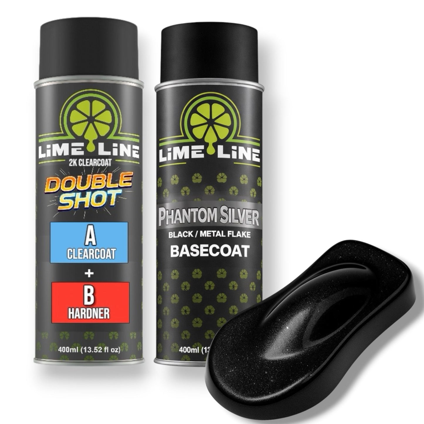 LiME LiNE Shadow Line Basecoat Spray Paint, Color Shift Black to Metallic Finish, Requires 2K Clearcoat Topcoat