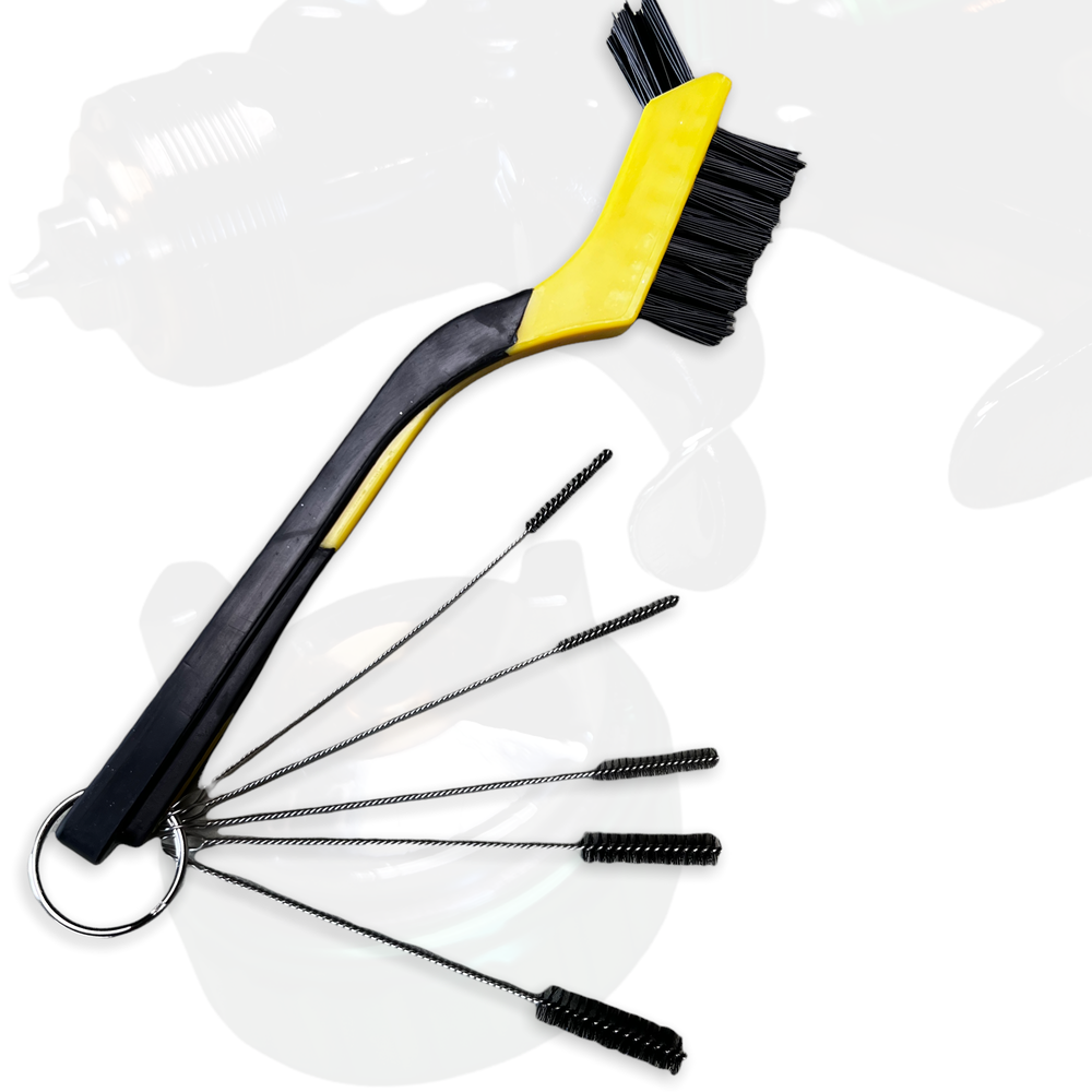 LiME LiNE 6 pc Solvent Proof Gun Cleaning Brush Set LiME LiNE Paint