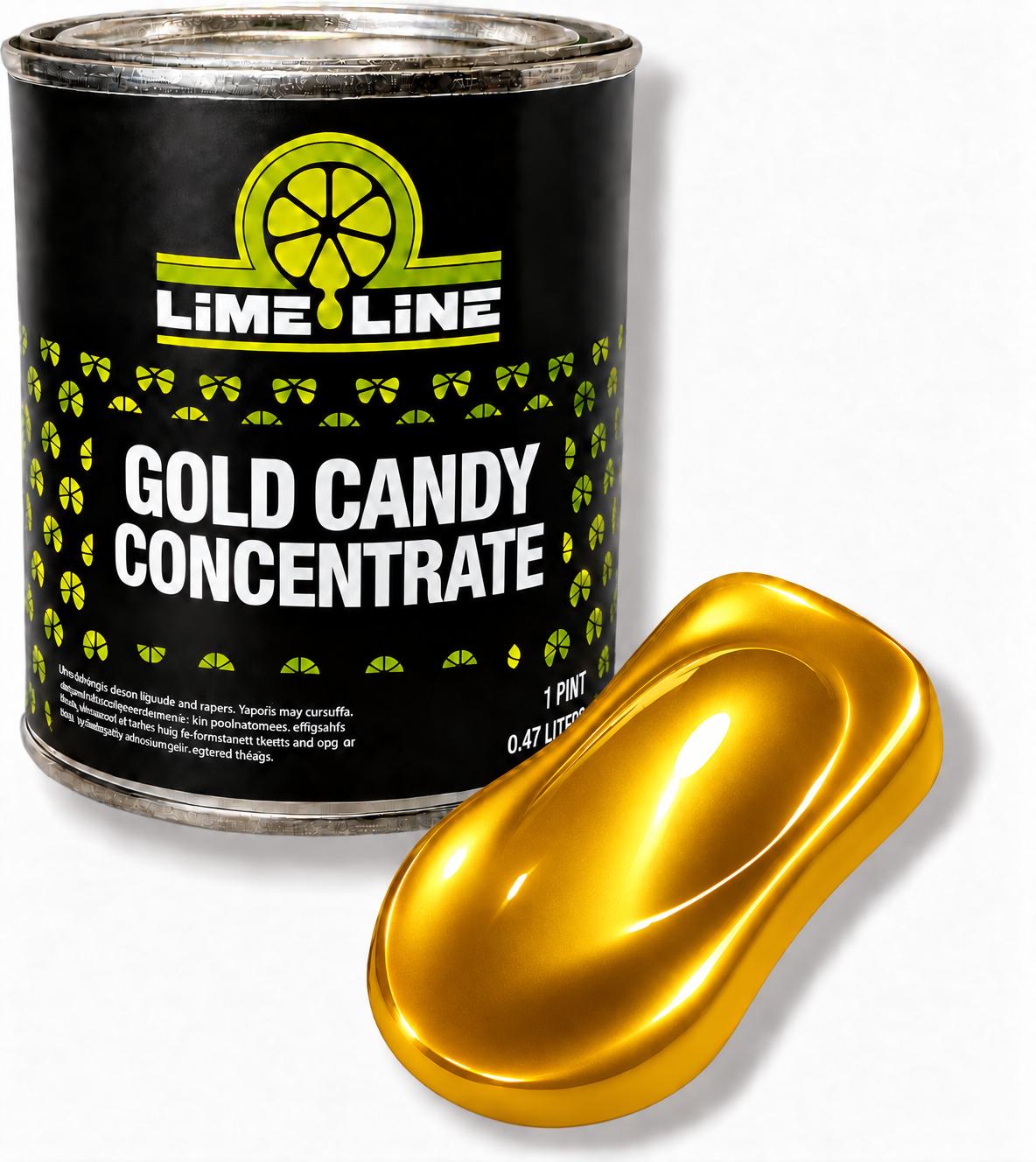 LiME LiNE Gold Transparent Candy Concentrate - 16 Oz Questions & Answers
