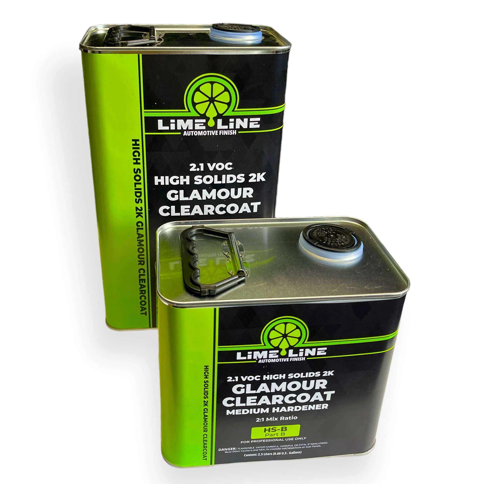 LiME LiNE Mega 2 Gallon Automotive Urethane Clearcoat kit 2:1 mix: High Gloss Glamour Clear Questions & Answers