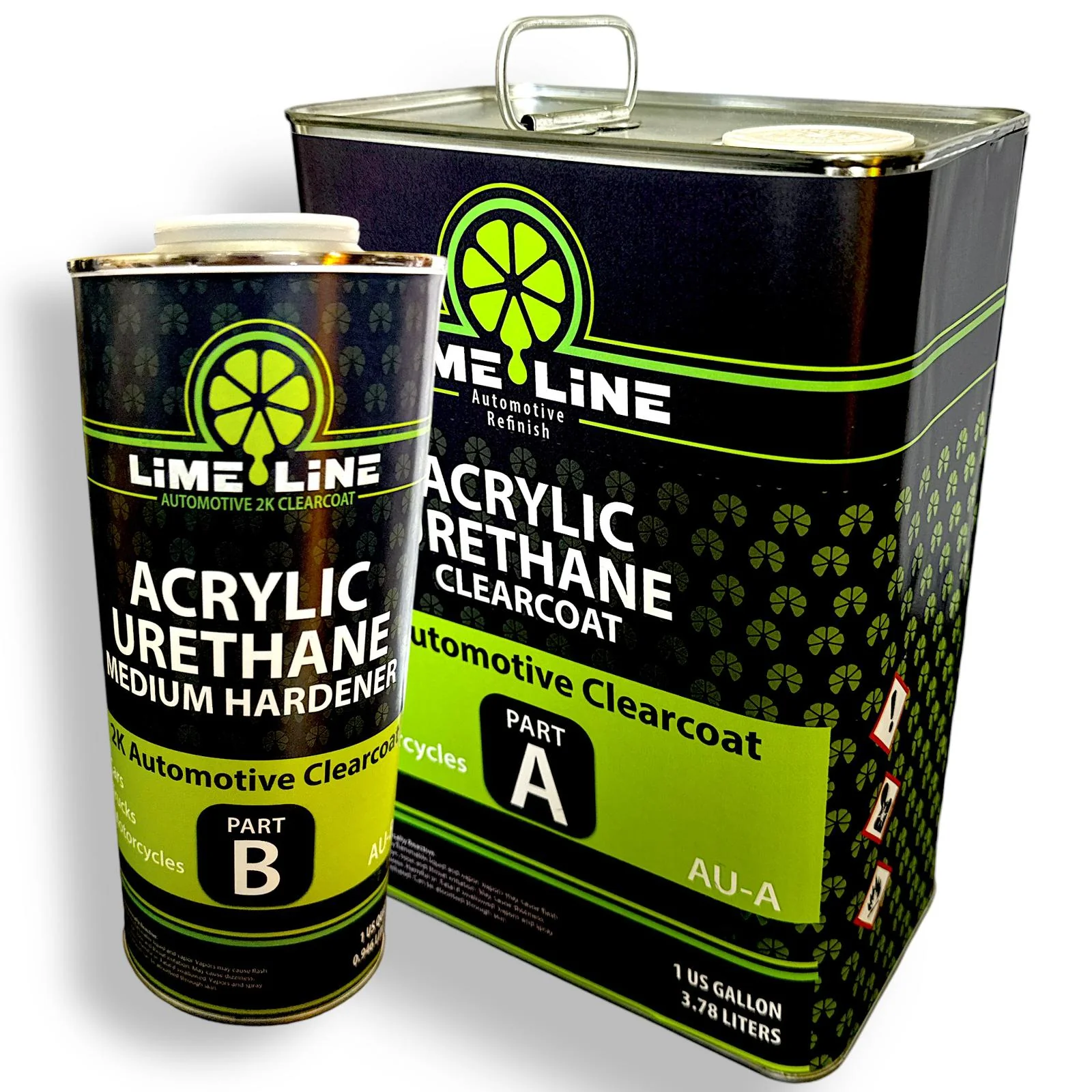 What is the drying process for LiME LiNE Overall 2k Clearcoat?