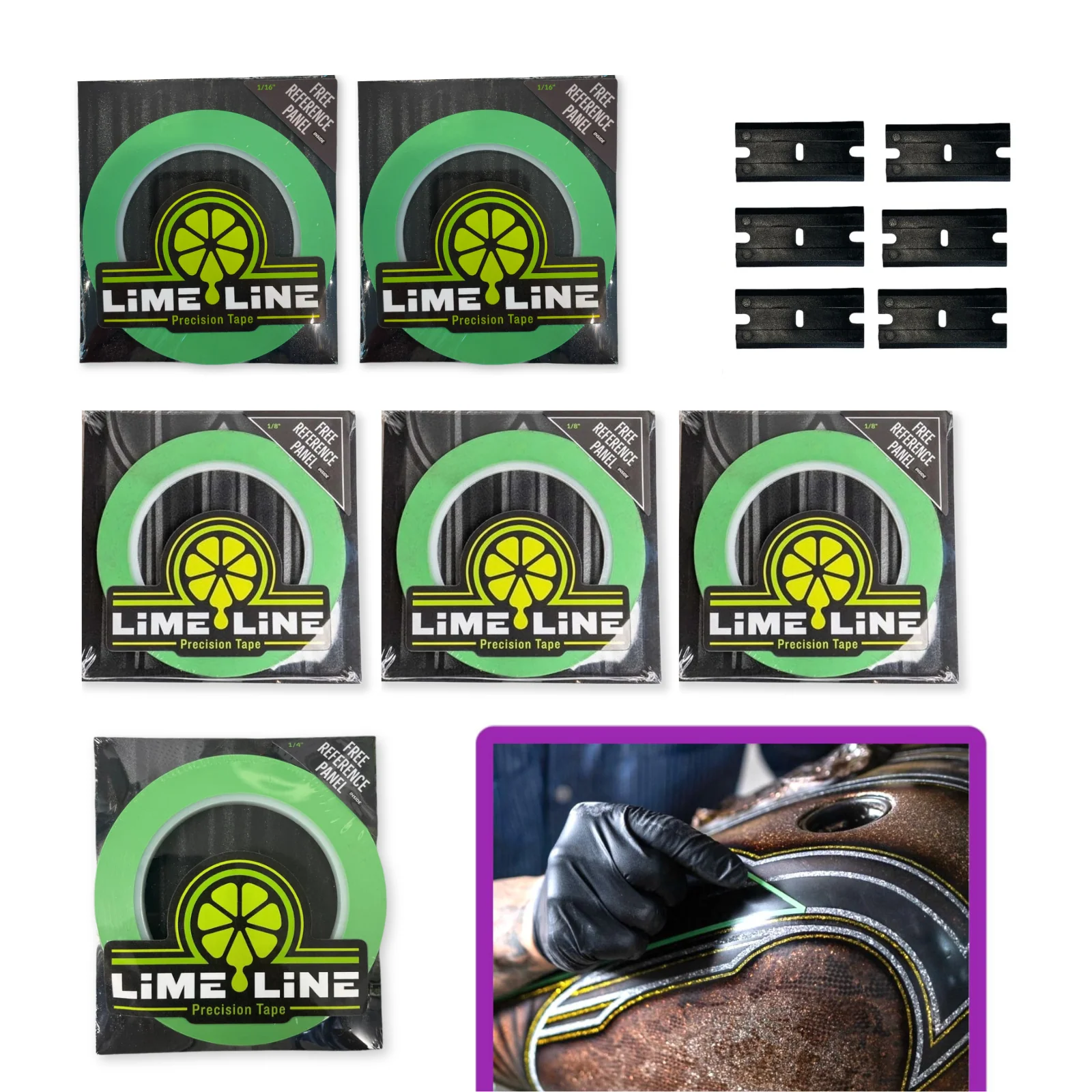 Is the precision tape suitable for use with motorcycles?
