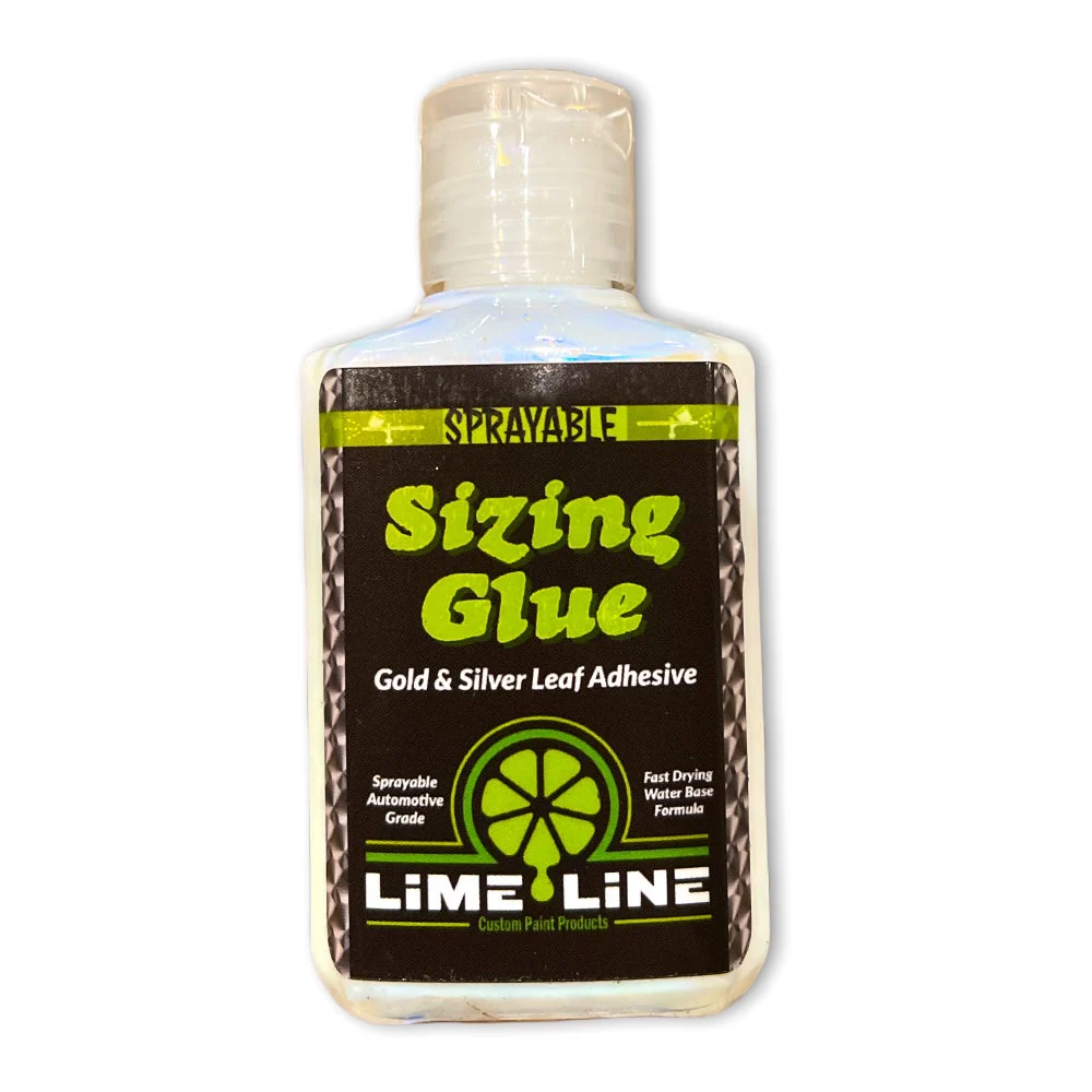 What sets LiME LiNE Sprayable Leafing Sizing Glue apart?