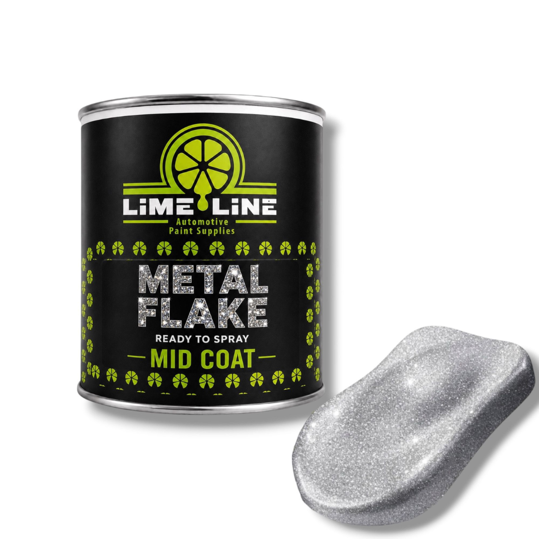 LiME LiNE Ready-to-Spray Silver Metal Flake Midcoat - No Reducer Needed Questions & Answers