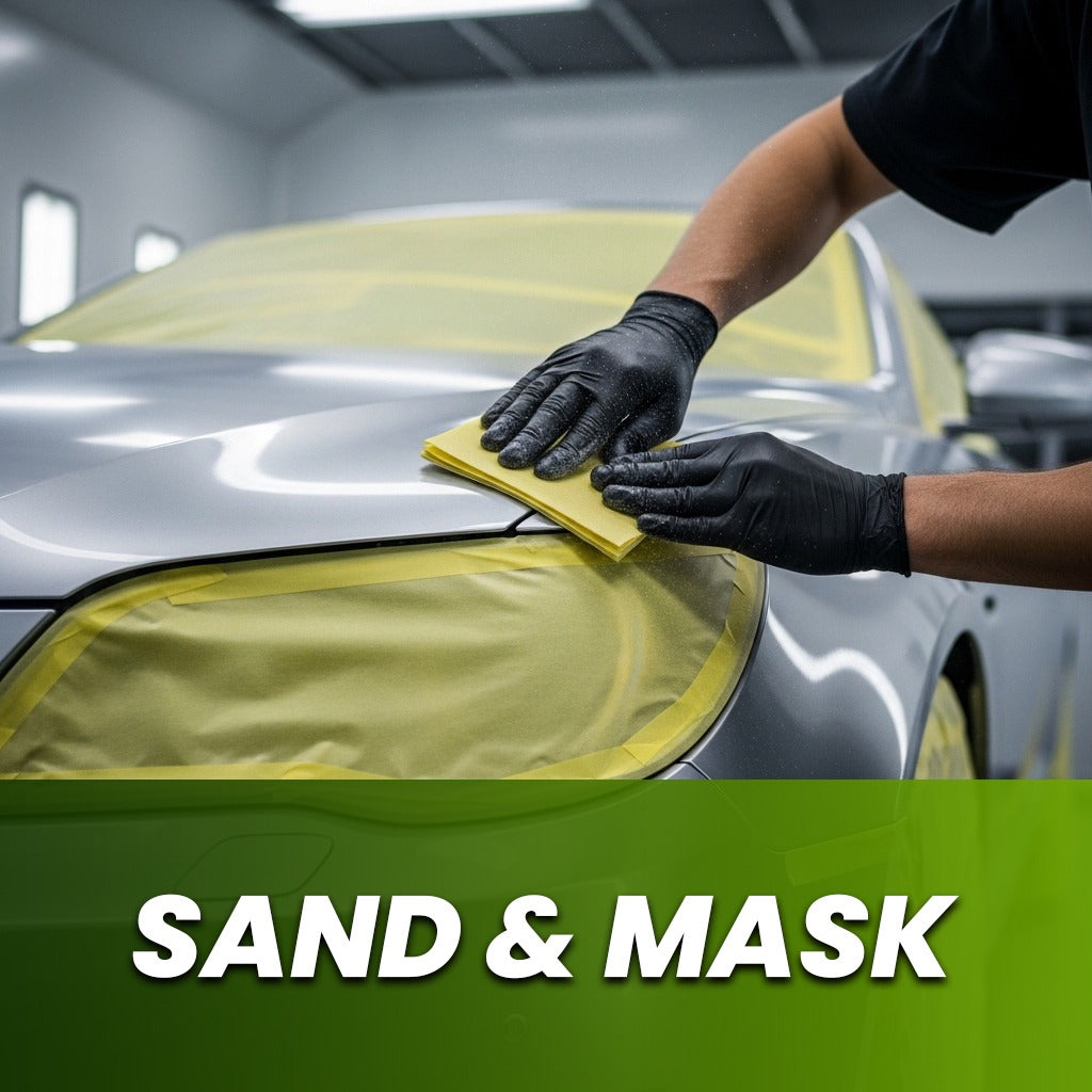 SAND & MASK – LiME LiNE Paint Supply