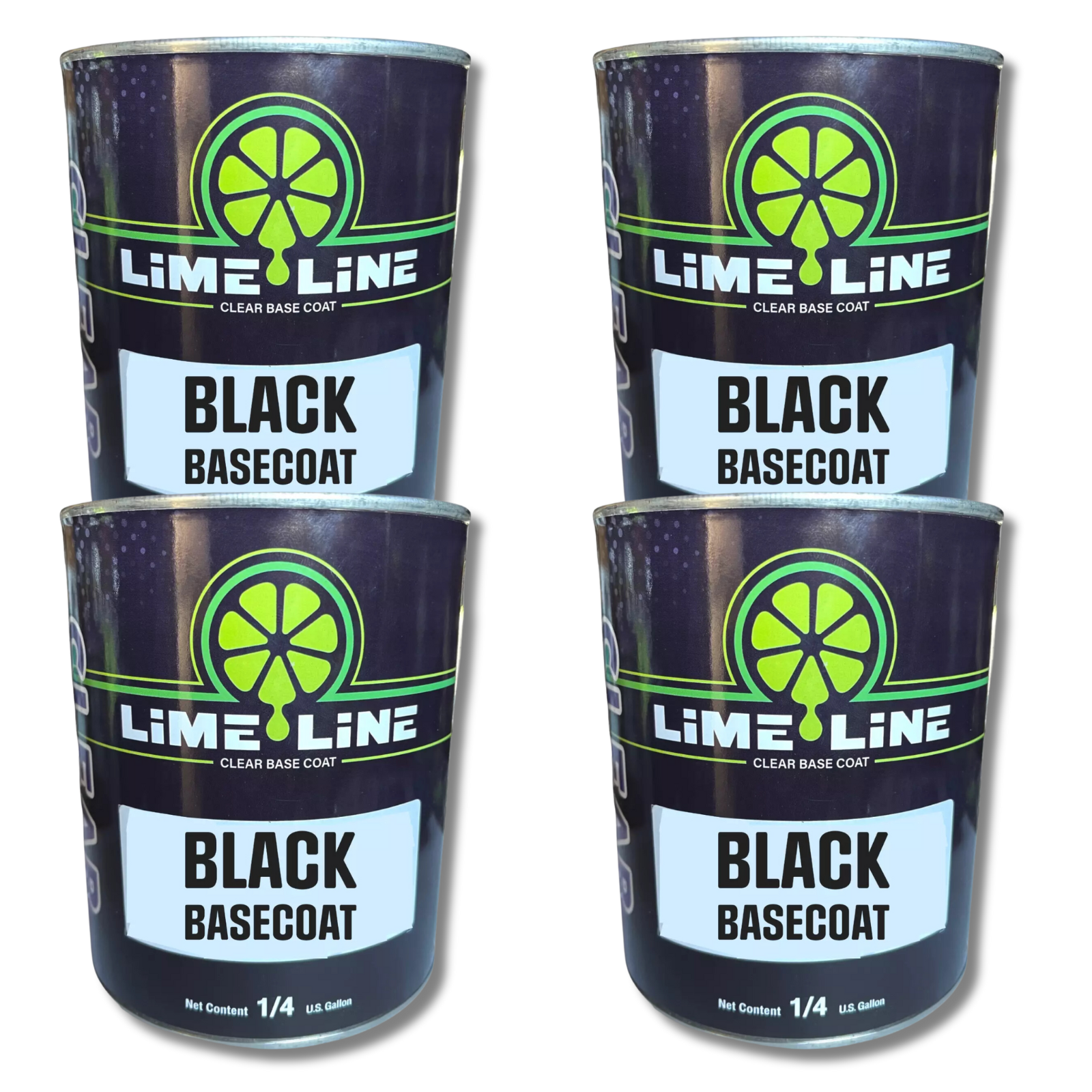 LiME LiNE Black basecoat 1 Quart / 1 Gallon – LiME LiNE Paint Supply