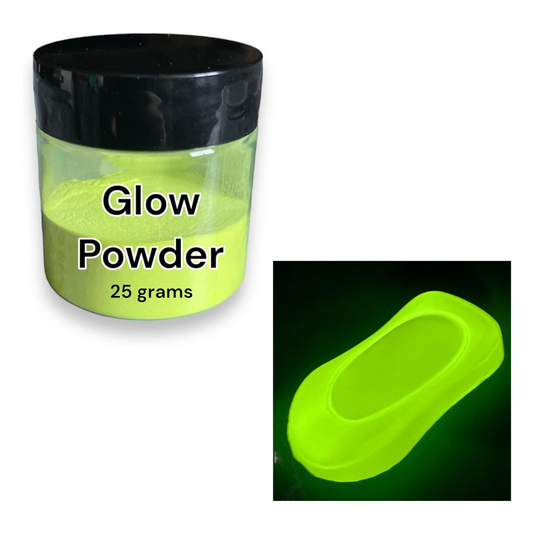 LiME LiNE Automotive Grade Basecoat Maker Glow in the Dark Pigment Powder - Makes 12 Oz Sprayable Basecoat