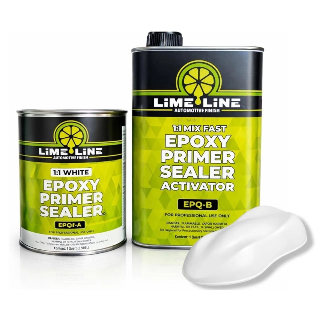 LiNE LiNE Epoxy Primer, Automotive Grade, Direct-to-Metal, Light Grey & Black