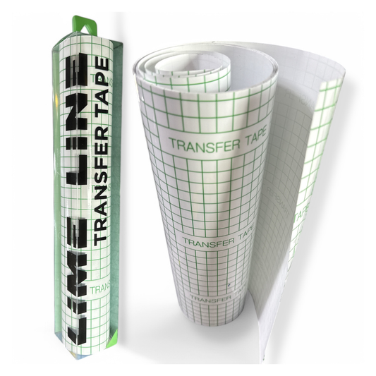 LiME LiNE Transfer Tape, Clear with Alignment Guide - No Residue