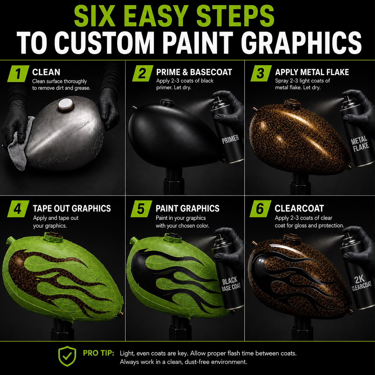 LiME LiNE Sprayable Metal Flake Paint Additive: Solvent Resistant Glitter for Automotive Custom Painting