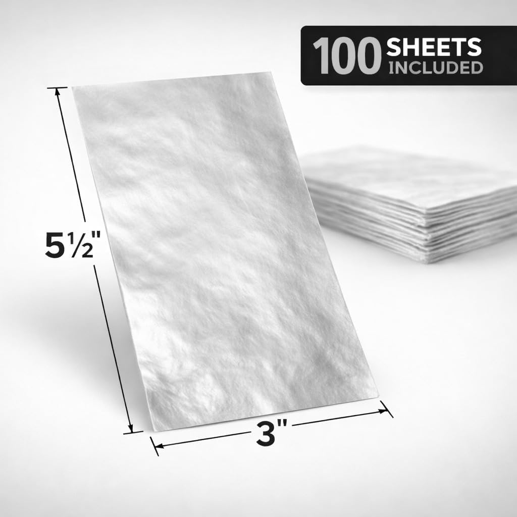LiME LiNE Spinable Leafing Sheets - Gold - Silver - Copper - 100 pack