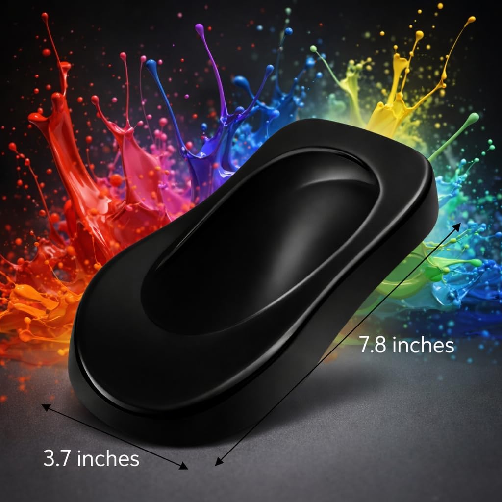 LiME LiNE 10-Pack ABS Speed Shapes Display Panels – Black Plastic Car Models for Automotive Custom Painting, Vinyl Wrap or Paint Color