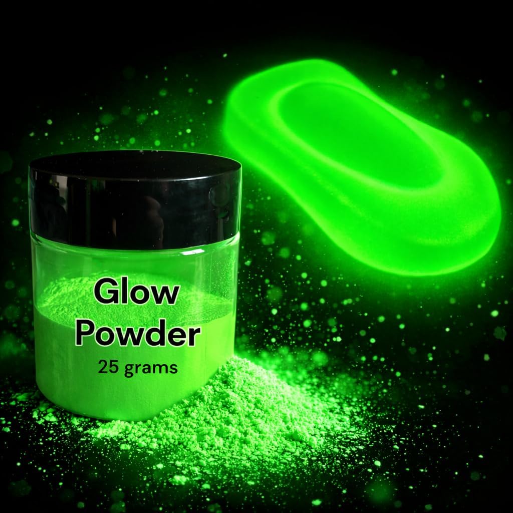 LiME LiNE Automotive Grade Basecoat Maker Glow in the Dark Pigment Powder - Makes 12 Oz Sprayable Basecoat