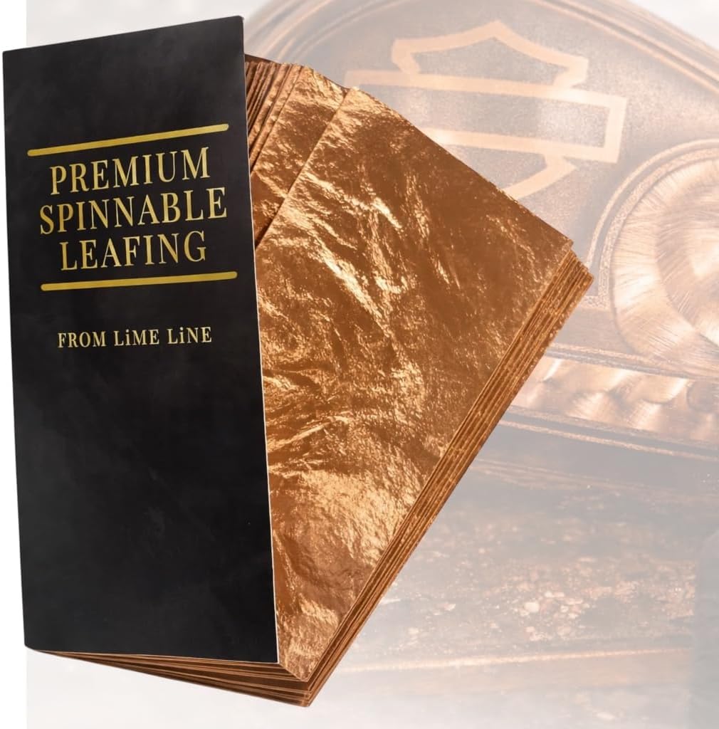 LiME LiNE Spinable Leafing Sheets - Gold - Silver - Copper - 100 pack