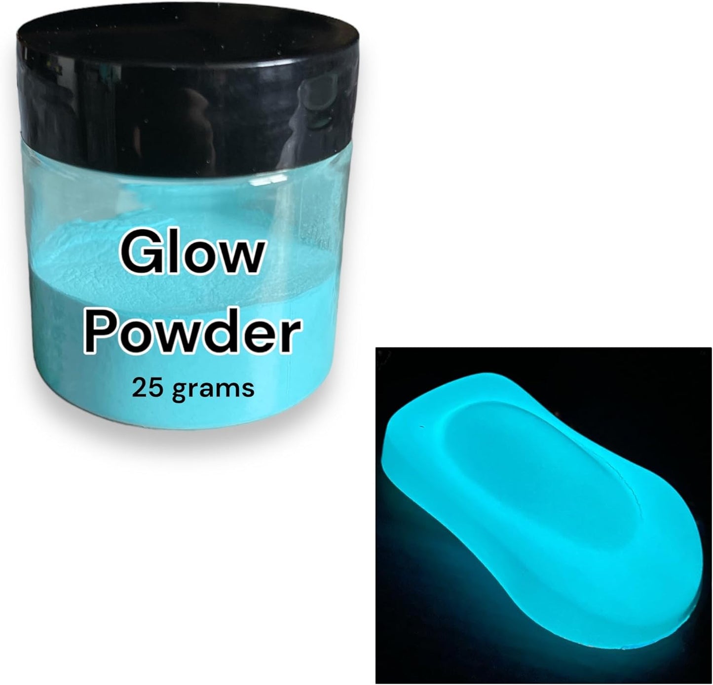 LiME LiNE Automotive Grade Basecoat Maker Glow in the Dark Pigment Powder - Makes 12 Oz Sprayable Basecoat