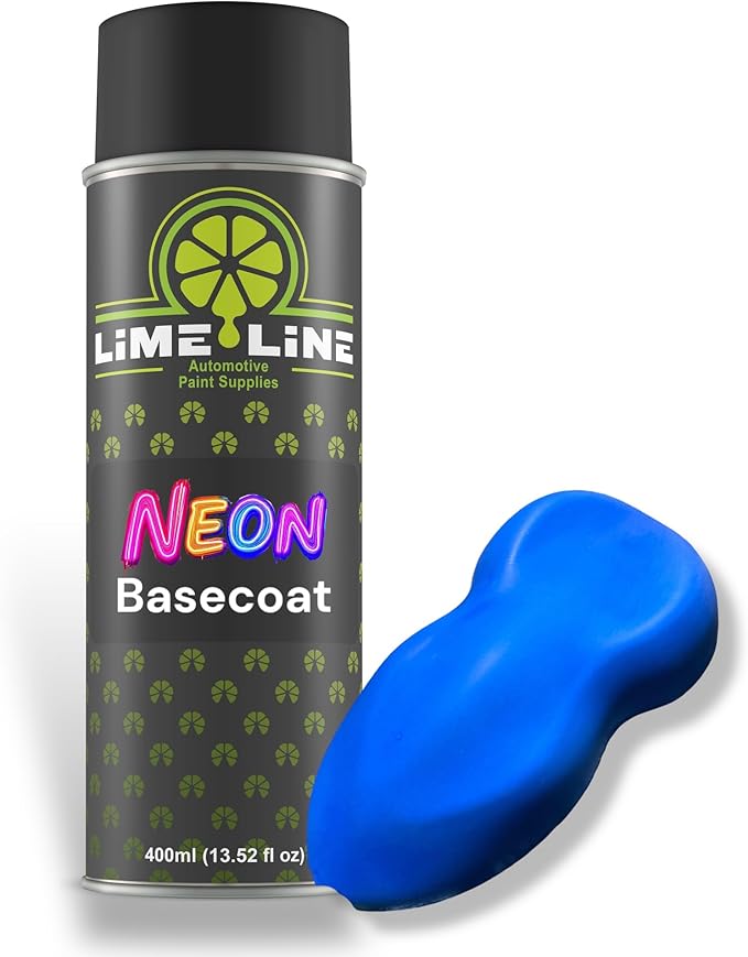 LiME LiNE Premium Automotive Basecoat Aerosol Spray Paint - Fast Drying- Custom Paint, Must Be Clearcoated