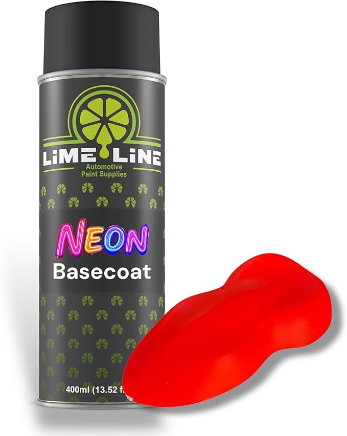 LiME LiNE Premium Automotive Basecoat Aerosol Spray Paint - Fast Drying- Custom Paint, Must Be Clearcoated