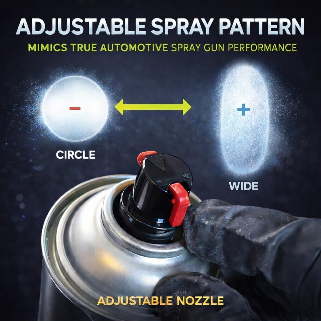 LiME LiNE Automotive Basecoat Aerosols - Fast Drying Spray Paints for Custom Paint & DIY Projects - Must Be Clearcoated
