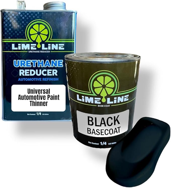 LiME LiNE Automotive Basecoat with Urethane Reducer Quart Combo Packs ...
