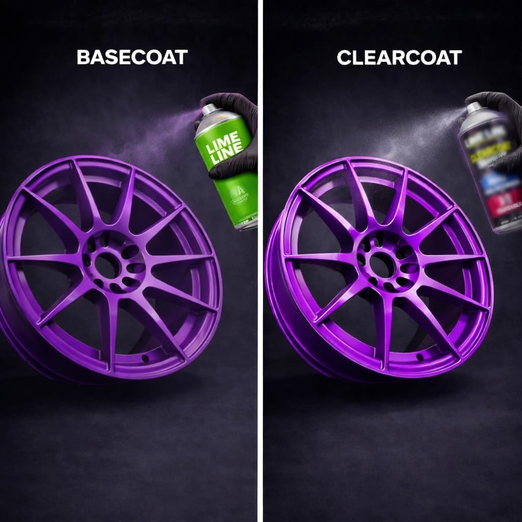 LiME LiNE Automotive Chameleon - Color Shift Basecoat Aerosols - Fast Drying Spray Paint for Custom Paint & DIY Projects - Must Be Clearcoated