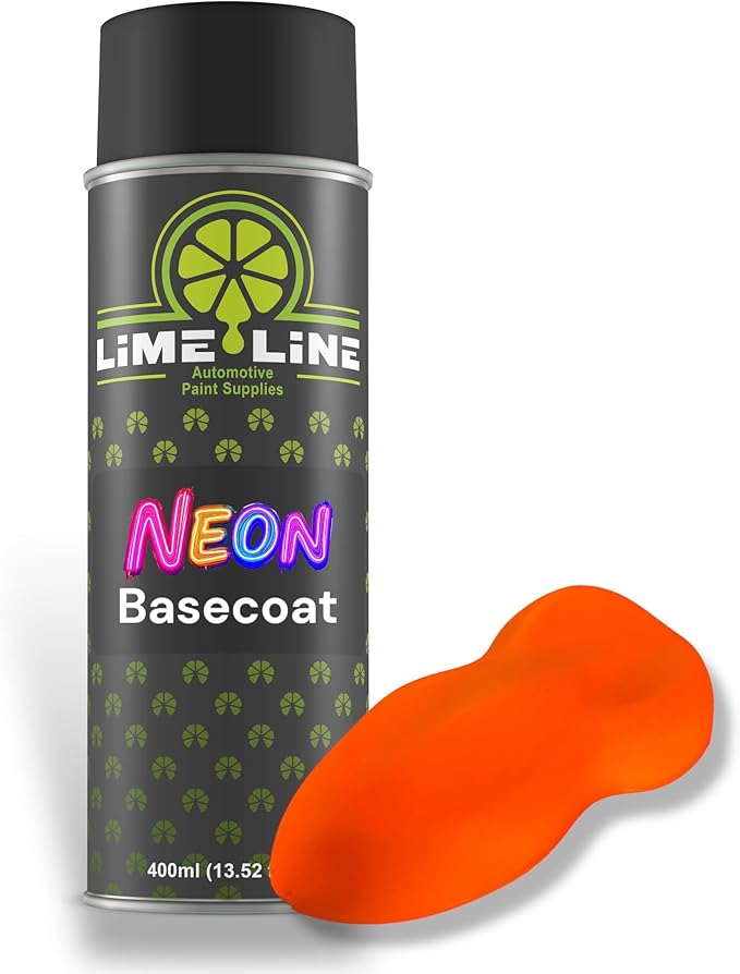 LiME LiNE Premium Automotive Basecoat Aerosol Spray Paint - Fast Drying- Custom Paint, Must Be Clearcoated