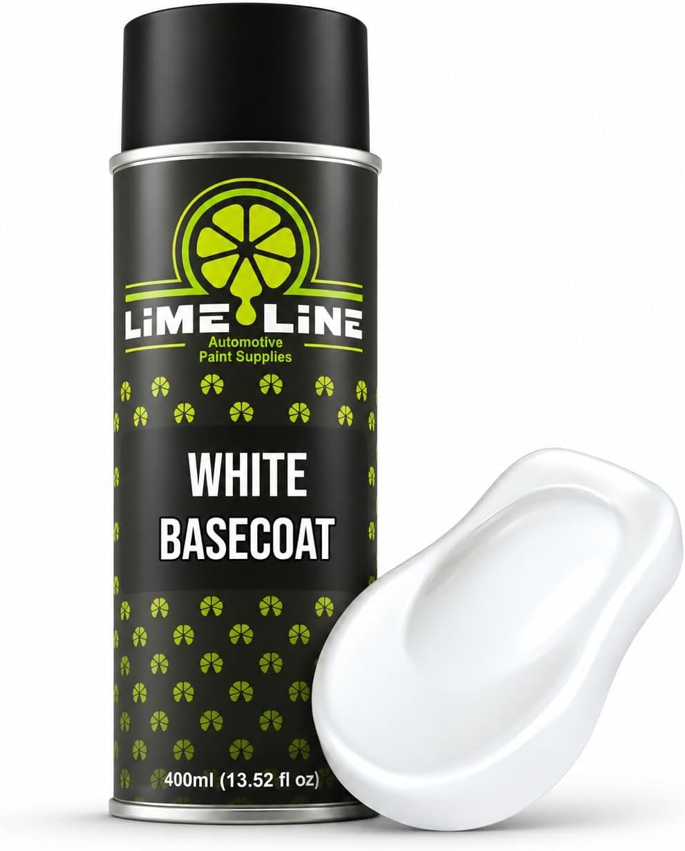 LiME LiNE Automotive Basecoat Aerosols - Fast Drying Spray Paints for Custom Paint & DIY Projects - Must Be Clearcoated