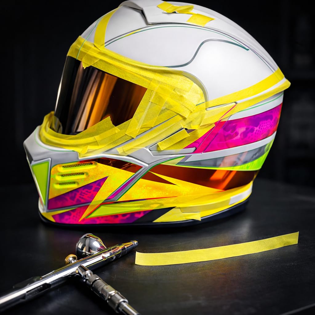 LiME LiNE Yellow Masking Tape Combo Pack (1.5" & 3/4")