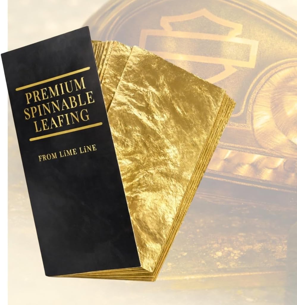 LiME LiNE Spinable Leafing Sheets - Gold - Silver - Copper - 100 pack
