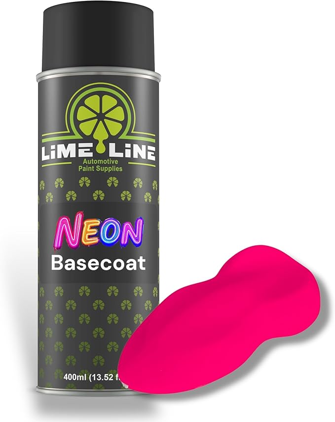 LiME LiNE Premium Automotive Basecoat Aerosol Spray Paint - Fast Drying- Custom Paint, Must Be Clearcoated