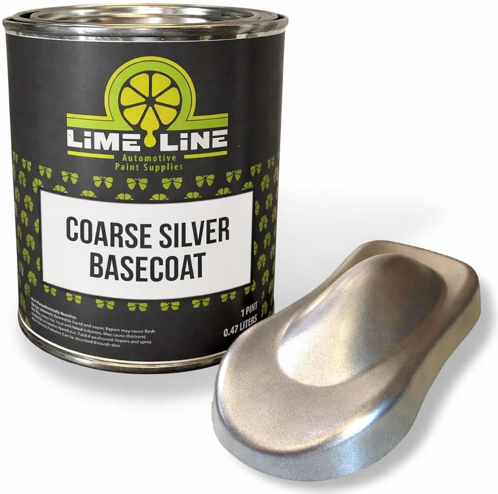 LiME LiNE Coarse Silver Basecoat 1 Quart / 1 Gallon