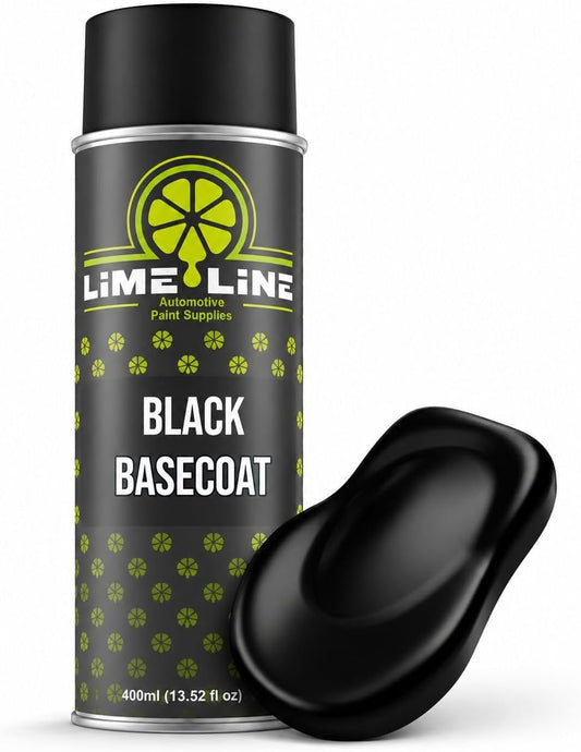 LiME LiNE Automotive Basecoat Aerosols - Fast Drying Spray Paints for Custom Paint & DIY Projects - Must Be Clearcoated