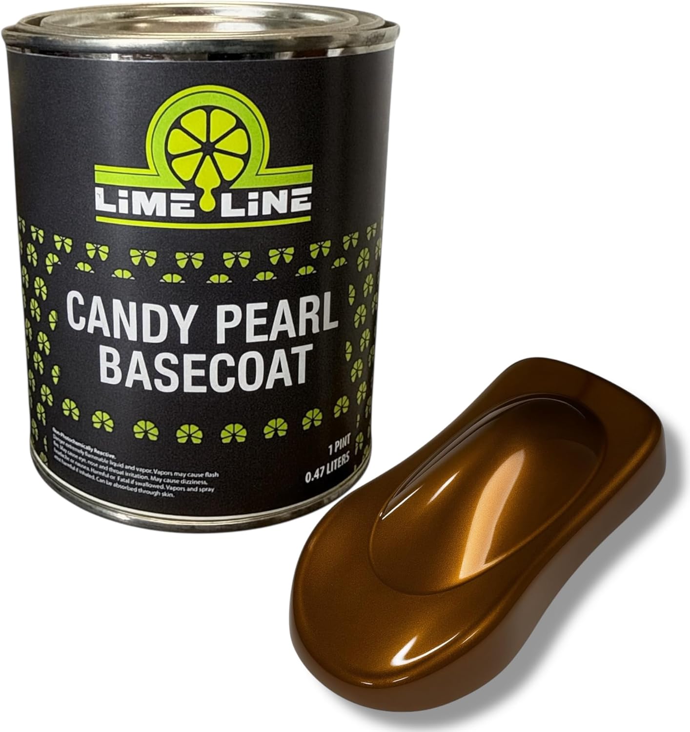 LiME LiNE Candy Pearl Basecoat – All-In-One Base, Pearl & Candy Color | Tri-Stage Look in One Step | Full-Coverage Candy Look: Must be Cleared with 2K Clearcoat