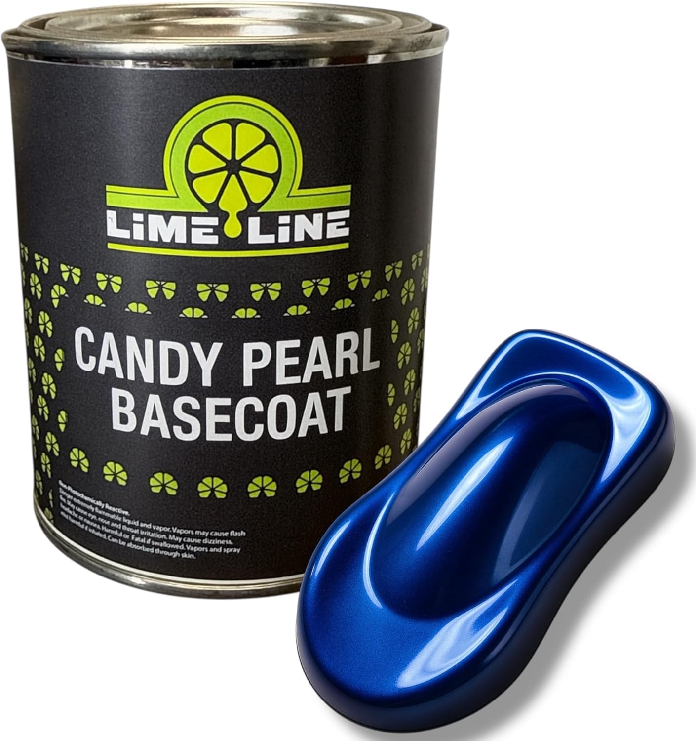 LiME LiNE Candy Pearl Basecoat – All-In-One Base, Pearl & Candy Color | Tri-Stage Look in One Step | Full-Coverage Candy Look: Must be Cleared with 2K Clearcoat