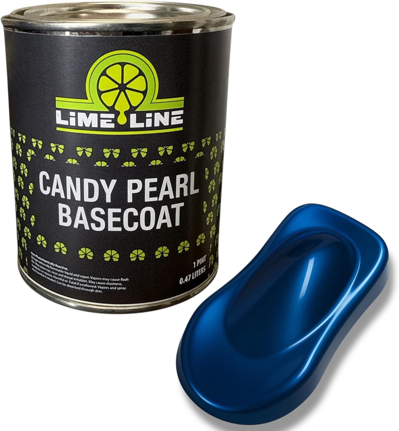 LiME LiNE Candy Pearl Basecoat – All-In-One Base, Pearl & Candy Color | Tri-Stage Look in One Step | Full-Coverage Candy Look: Must be Cleared with 2K Clearcoat