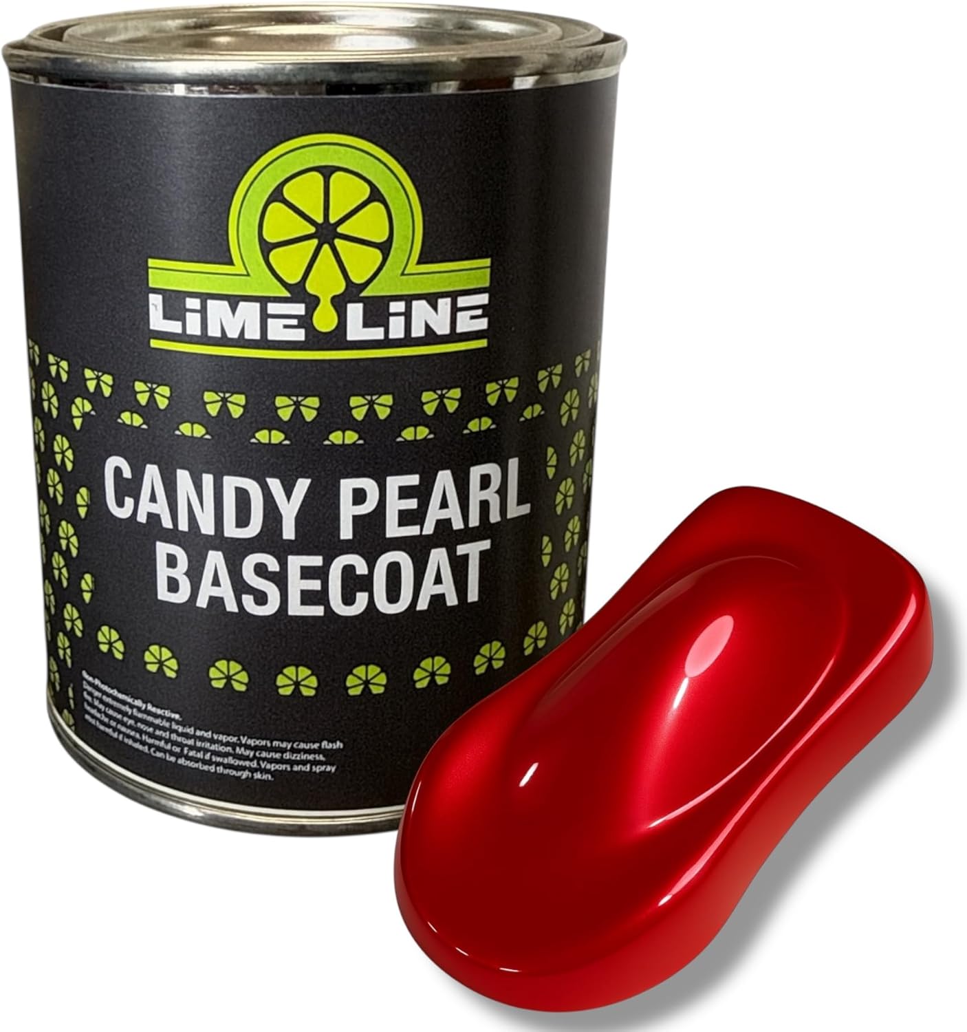 LiME LiNE Candy Pearl Basecoat – All-In-One Base, Pearl & Candy Color | Tri-Stage Look in One Step | Full-Coverage Candy Look: Must be Cleared with 2K Clearcoat