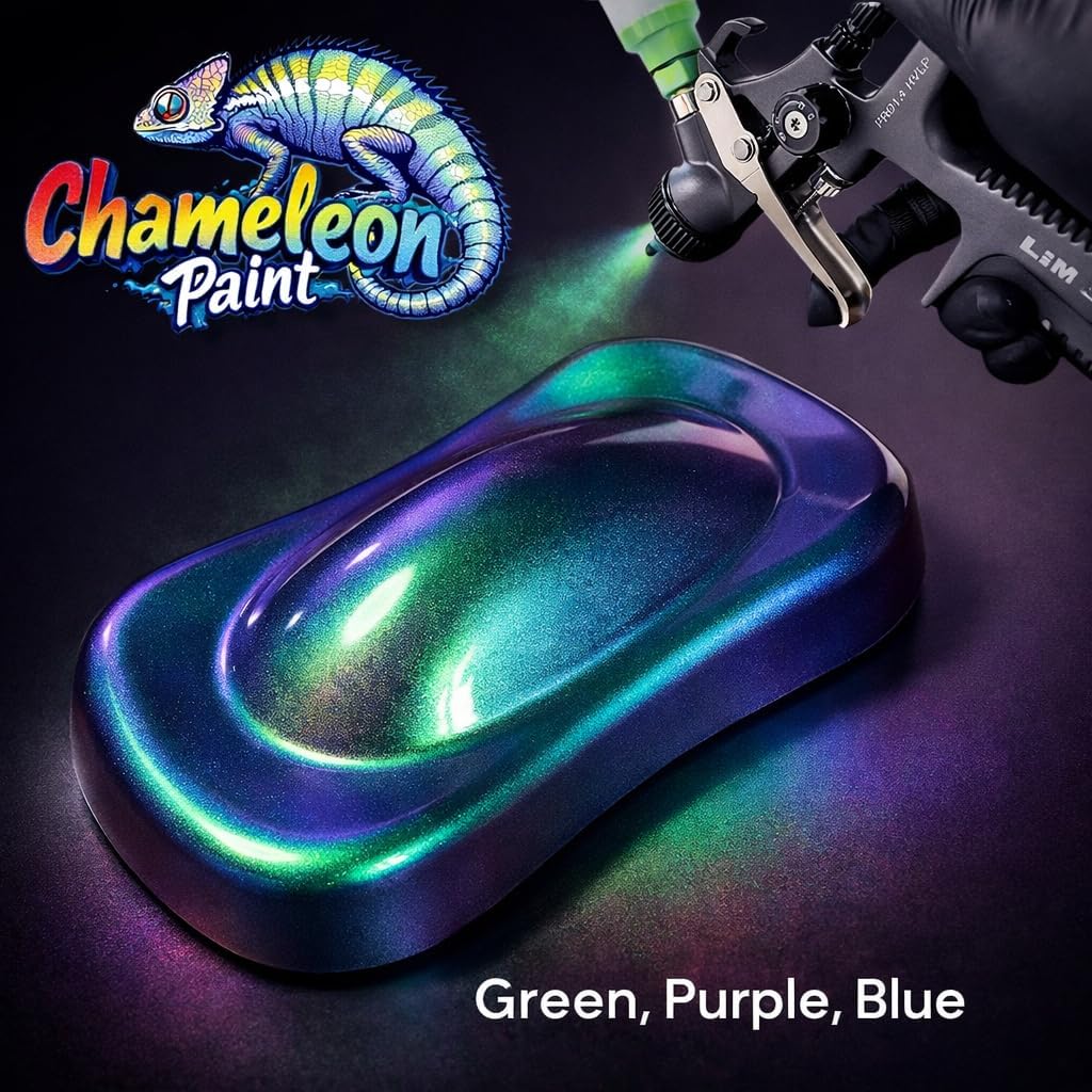 LiME LiNE Automotive Chameleon - Color Shift Basecoat Aerosols - Fast Drying Spray Paint for Custom Paint & DIY Projects - Must Be Clearcoated