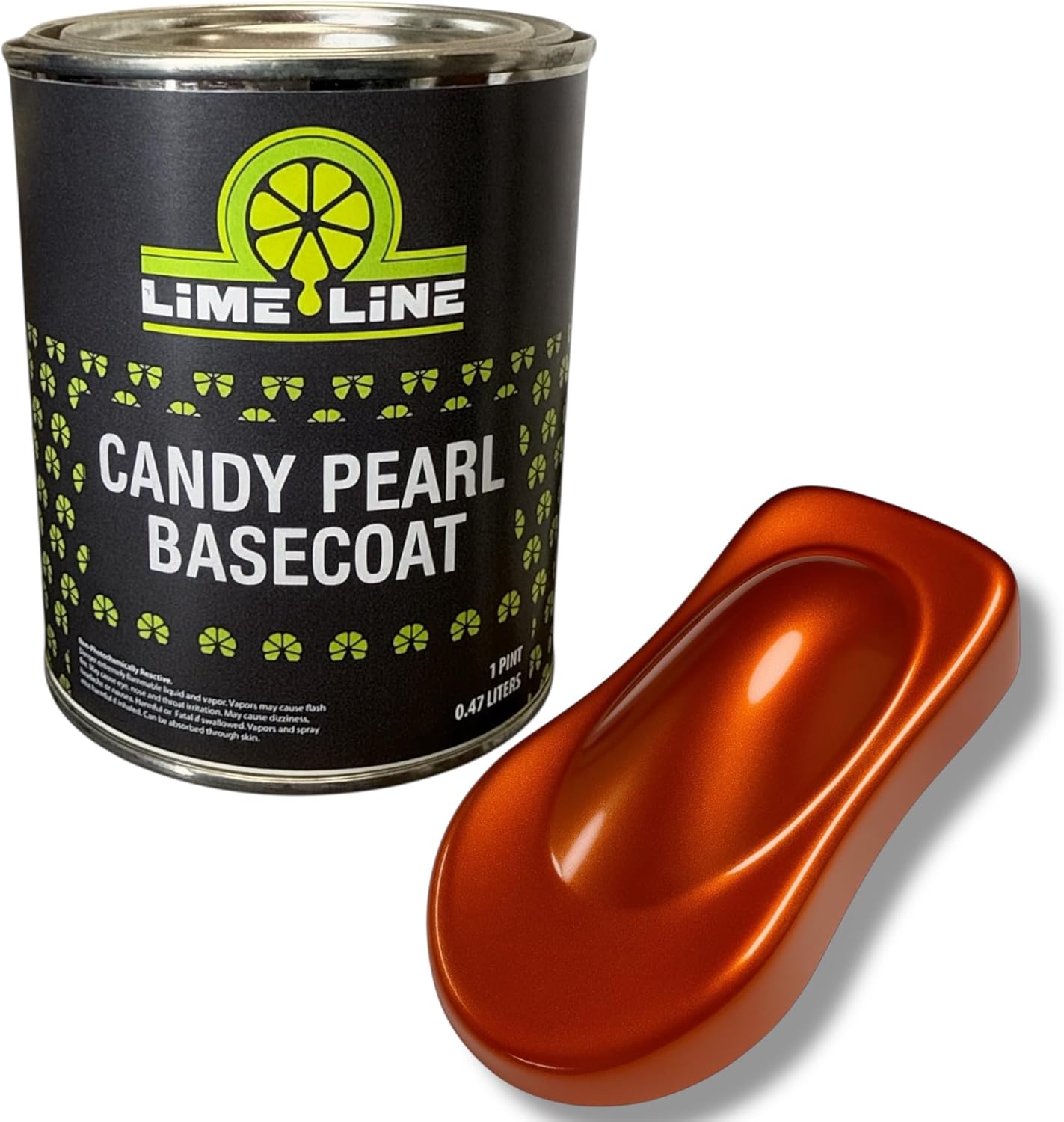 LiME LiNE Candy Pearl Basecoat – All-In-One Base, Pearl & Candy Color | Tri-Stage Look in One Step | Full-Coverage Candy Look: Must be Cleared with 2K Clearcoat