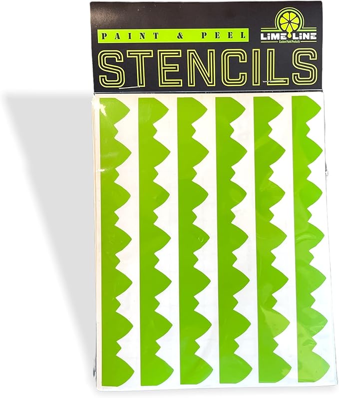 LiME LiNE Dragon Scales Airbrush Stencil for Custom Paint