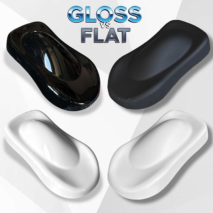 LiME LiNE Automotive Flat/Satin Clear Coat, No Gloss Urethane 2k Top Coat with Hardner Included - 1.25 Quart