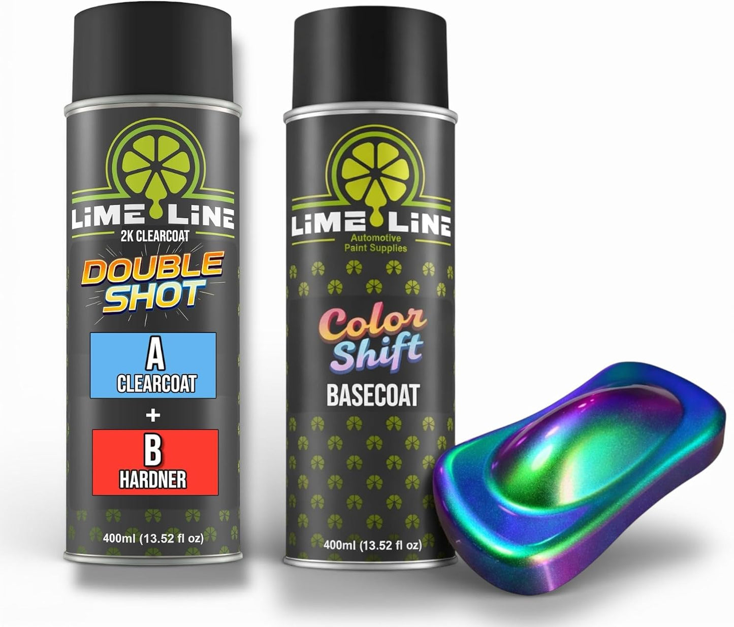 LiME LiNE Automotive Chameleon - Color Shift Basecoat Aerosols - Fast Drying Spray Paint for Custom Paint & DIY Projects - Must Be Clearcoated
