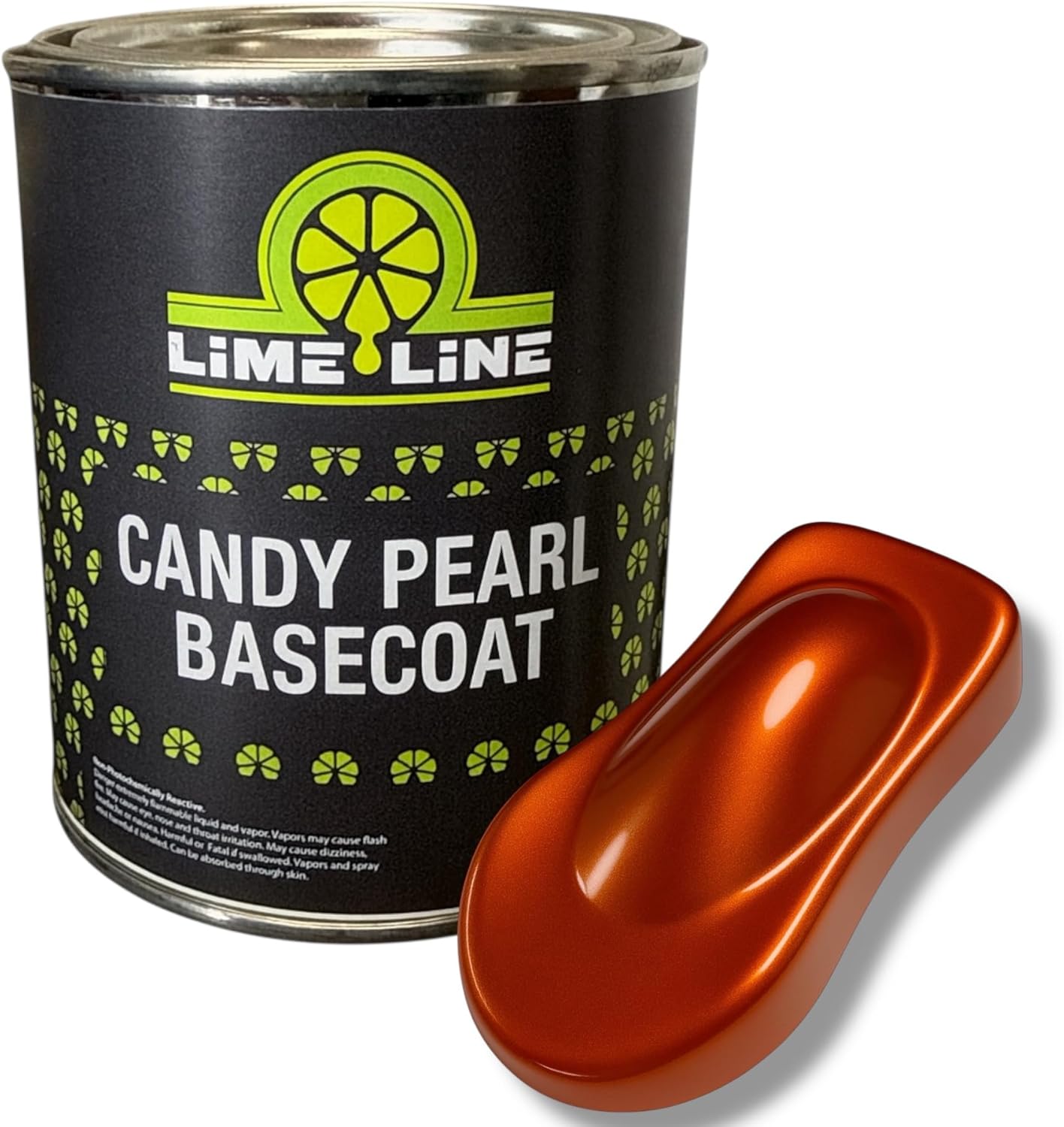 LiME LiNE Candy Pearl Basecoat – All-In-One Base, Pearl & Candy Color | Tri-Stage Look in One Step | Full-Coverage Candy Look: Must be Cleared with 2K Clearcoat