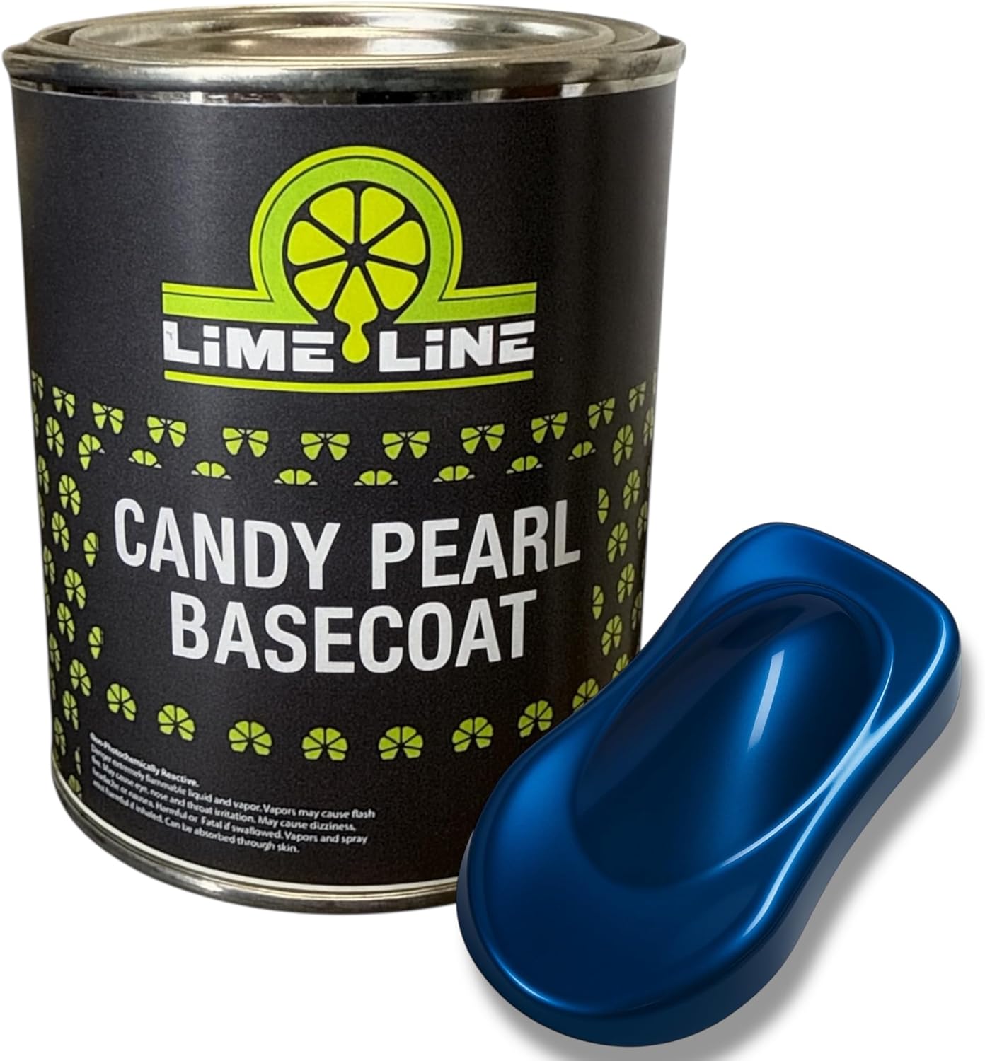 LiME LiNE Candy Pearl Basecoat – All-In-One Base, Pearl & Candy Color | Tri-Stage Look in One Step | Full-Coverage Candy Look: Must be Cleared with 2K Clearcoat