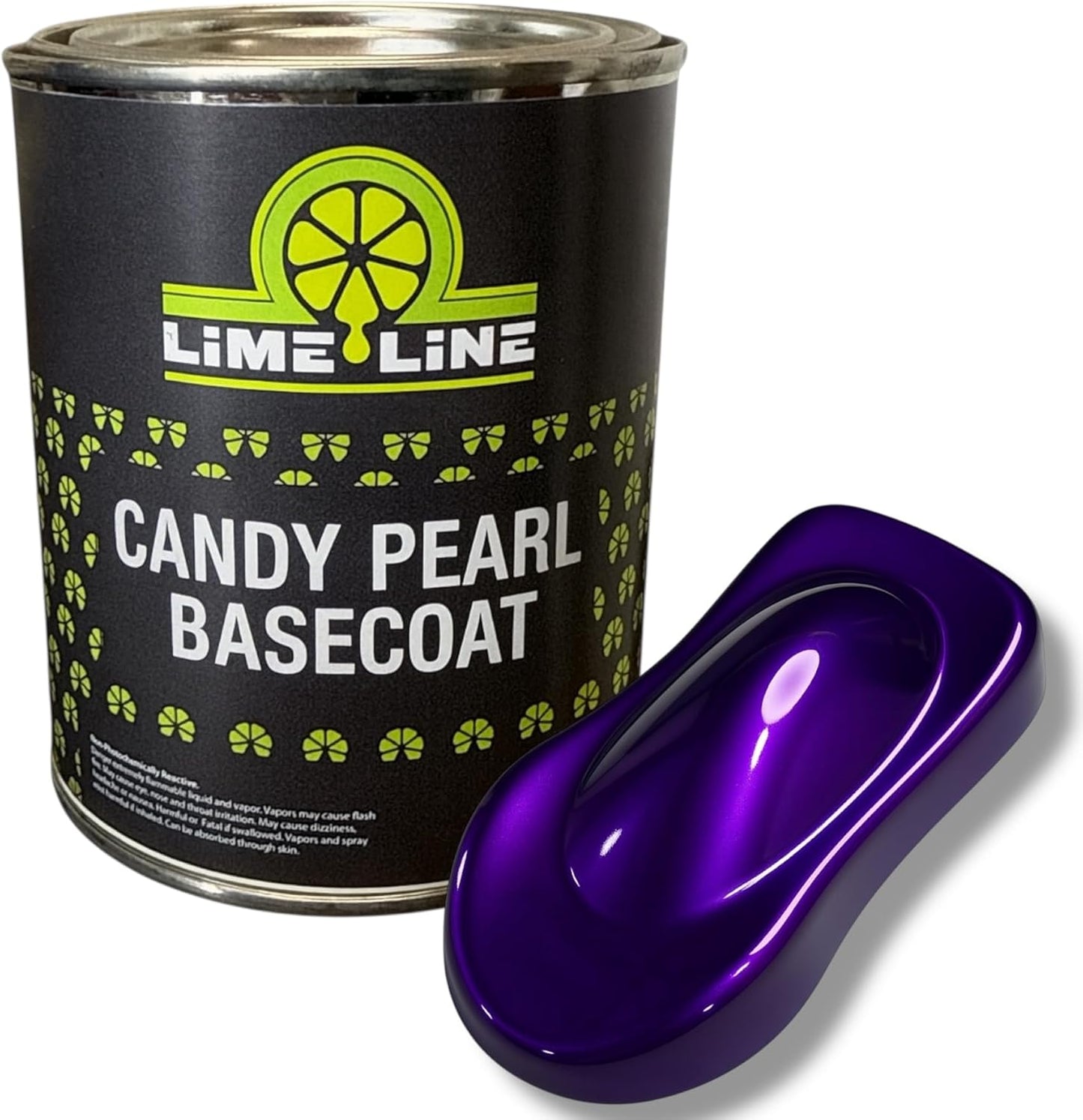 LiME LiNE Candy Pearl Basecoat – All-In-One Base, Pearl & Candy Color | Tri-Stage Look in One Step | Full-Coverage Candy Look: Must be Cleared with 2K Clearcoat